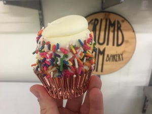 crumb bum cupcake