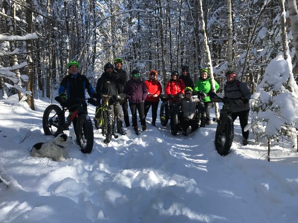 experiential gift giving fat biking